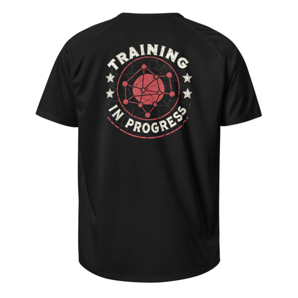 Camiseta deportiva nodo de red neuronal